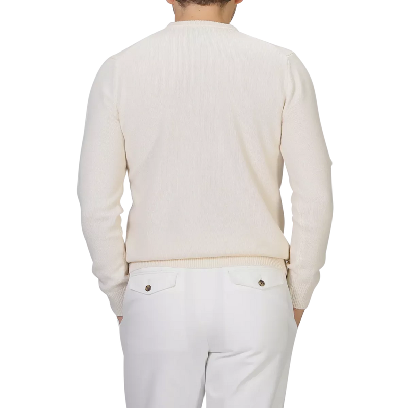 MC2 SAINT BARTH Saint Barth Heron Trui Off White - Match Laren
