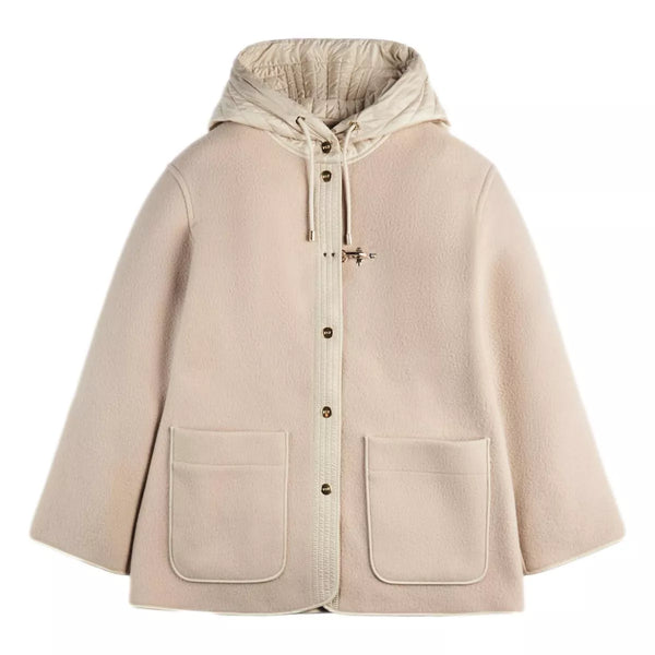 FAY Fay Cashmere Jas Champagnekleur - Match Laren
