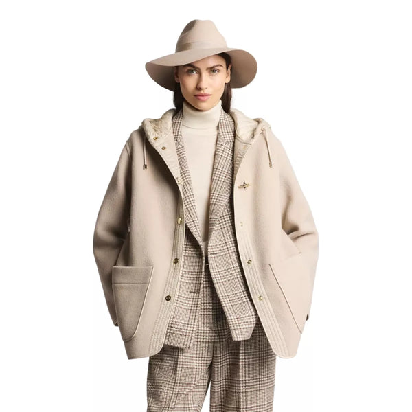 FAY Fay Cashmere Jas Champagnekleur - Match Laren