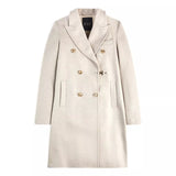 FAY Fay Wollen Cashmere Jas Lichtgrijs - Match Laren