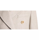 FAY Fay Wollen Cashmere Jas Lichtgrijs - Match Laren