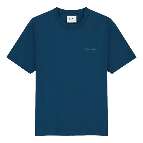 OLAF OLAF T-SHIRT BLAUW - MATCH LAREN