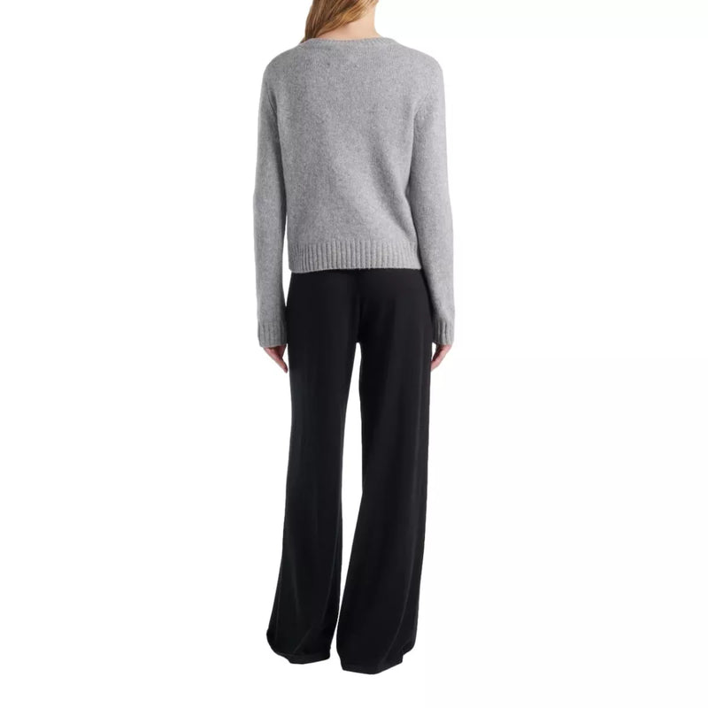LISA YANG Lisa Yang Mira Cashmere Trui Lichtgrijs - Match Laren