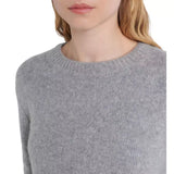 LISA YANG Lisa Yang Mira Cashmere Trui Lichtgrijs - Match Laren