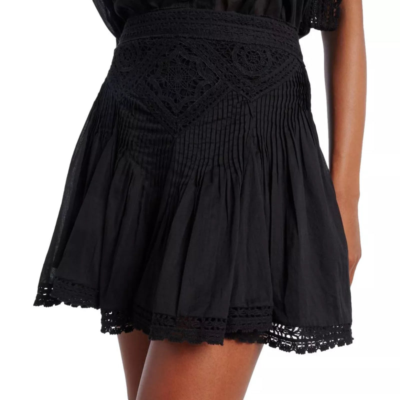 ISABEL MARANT Isabel Marant Goldie Rok Zwart - Sisera Laren
