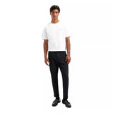 OLAF Olaf Getailleerde Slim Broek Met Elastiek Zwart - Match Laren