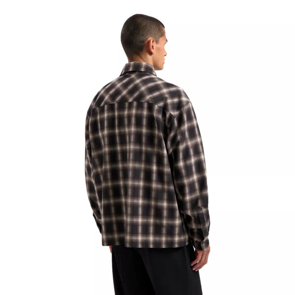 OLAF OLAF Plaid Boxy Shirt Bruin - Match Laren