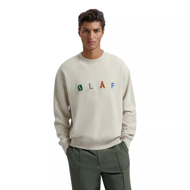 OLAF Olaf Sans Embro Crewneck Sweater Zand - Match Laren
