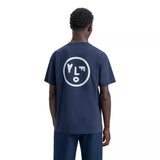 OLAF Olaf Signature Face T-Shirt Donkerblauw - Match Laren