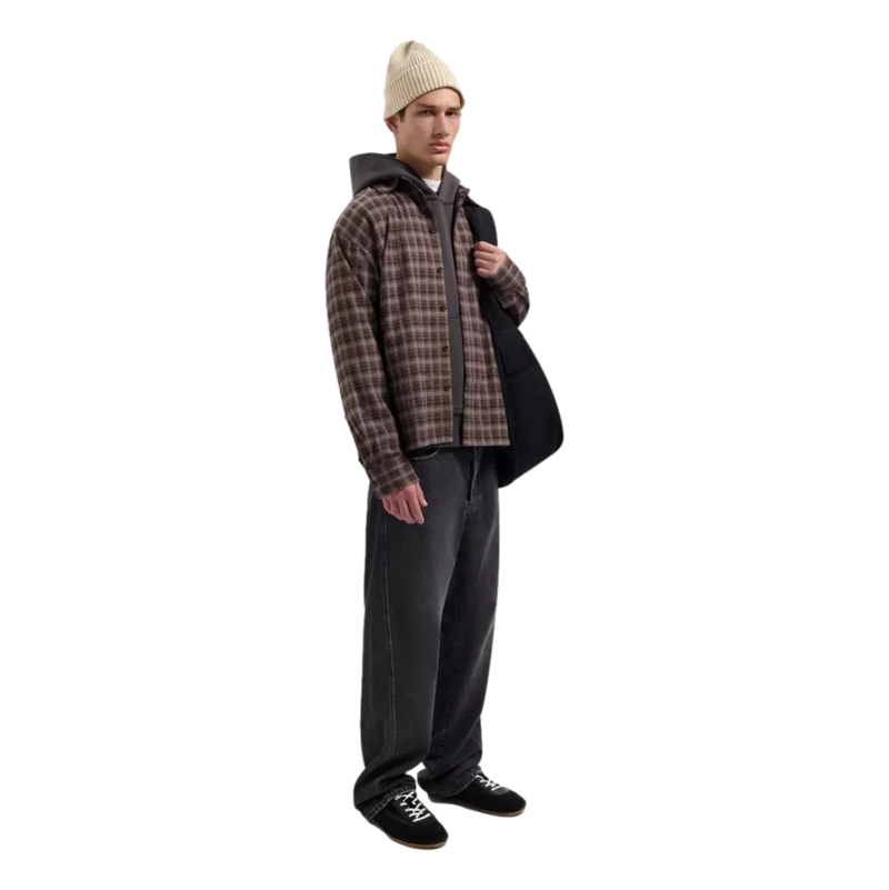 OLAF Olaf Plaid Boxy Shirt Hot Fudge - Match Laren
