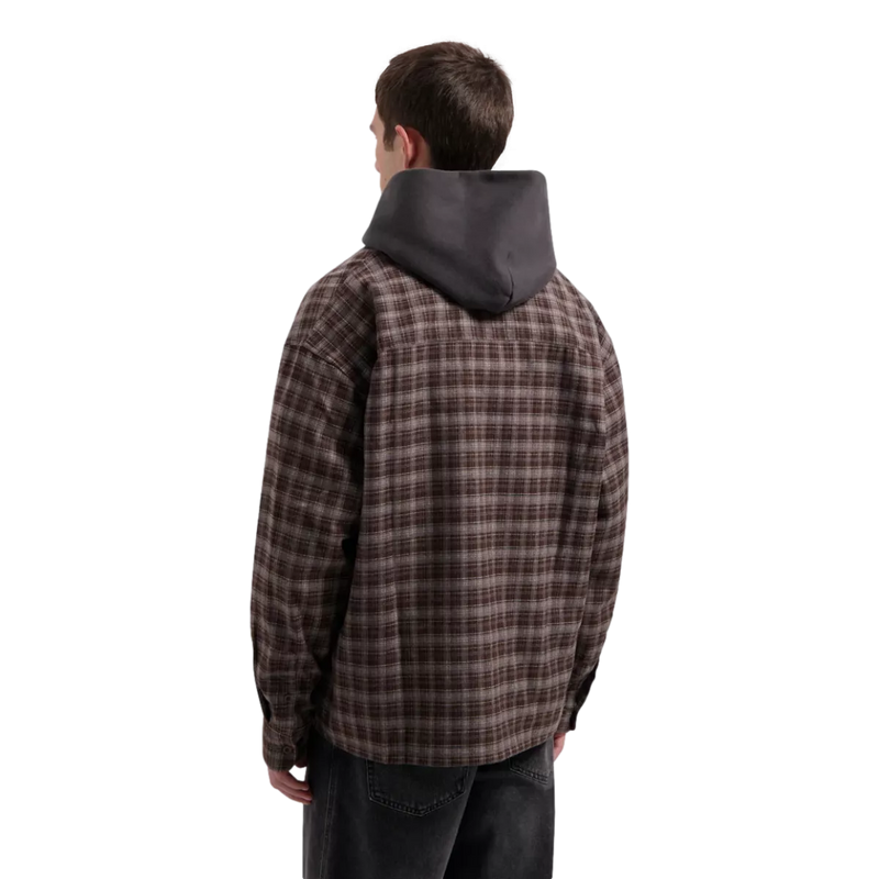 OLAF Olaf Plaid Boxy Shirt Hot Fudge - Match Laren