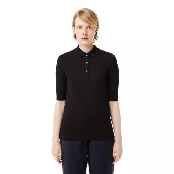 LACOSTE Lacoste Dames Polo Zwart - Match Laren