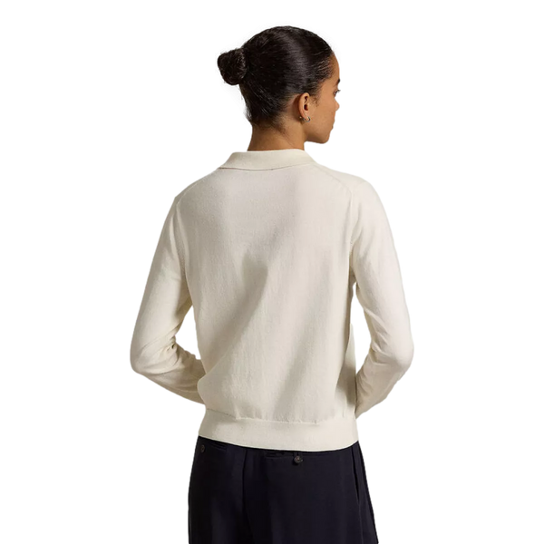 POLO RALPH LAUREN Polo Ralph Lauren Cardigan Off White - Match Laren