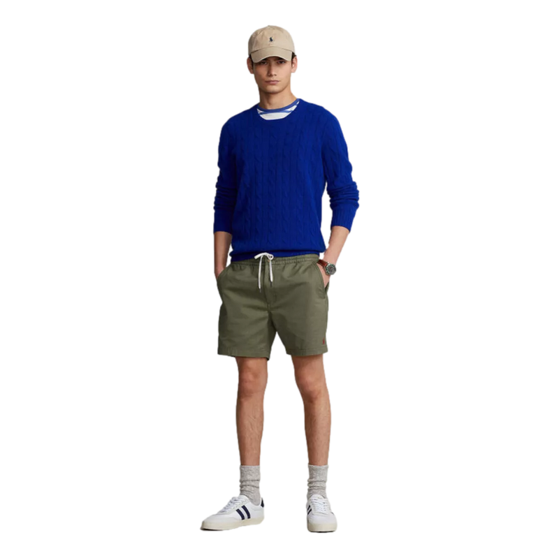 POLO RALPH LAUREN Polo Ralph Lauren Short With Laces Olijf - Match Laren