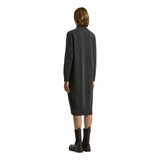 PESERICO Peserico Cashmere Wollen Jurk Antraciet - Match Laren