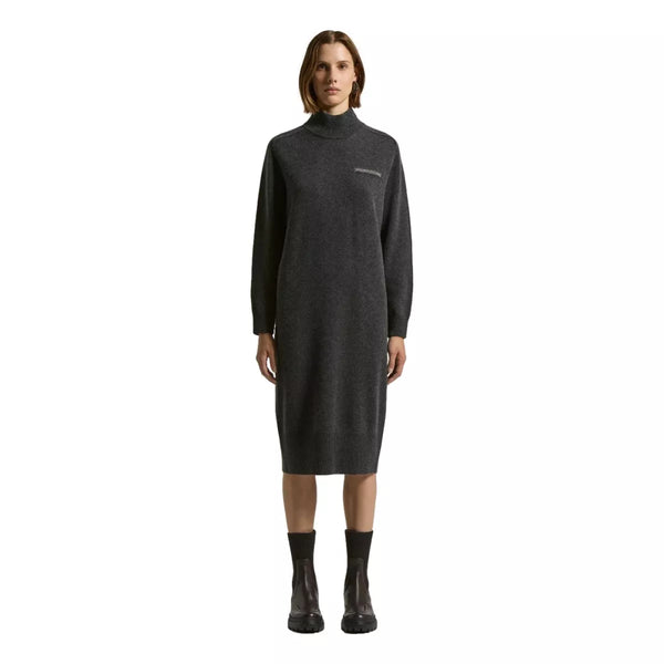 PESERICO Peserico Cashmere Wollen Jurk Antraciet - Match Laren