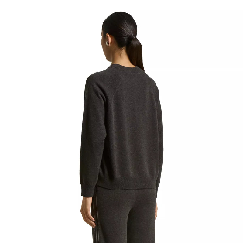 PESERICO Peserico Cashmere Trui Donkerbruin - Match Laren