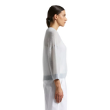 PESERICO Peserico Sweater Van Scheerwol en Alpacagaren Lichtgrijs - Match Laren