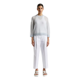 PESERICO Peserico Sweater Van Scheerwol en Alpacagaren Lichtgrijs - Match Laren