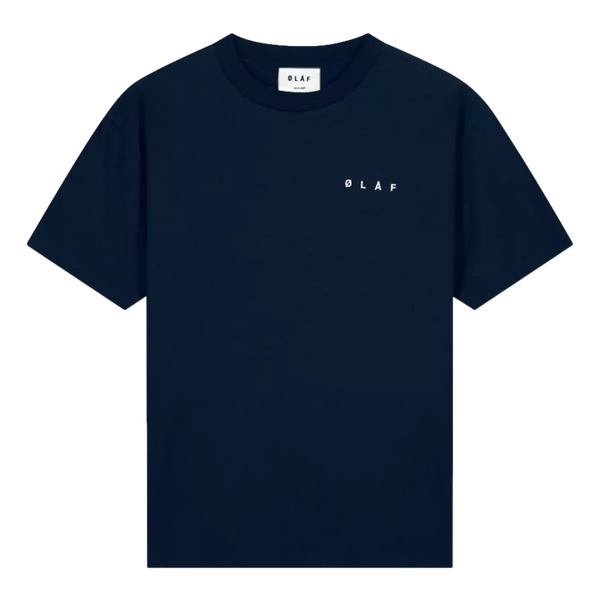 SEVENTY OLAF T-Shirt Marine Blauw - Match Laren