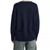 LISA YANG Lisa Yang Mila Sweater Donkerblauw - Match Laren