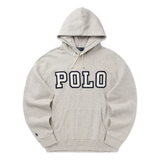 POLO RALPH LAUREN Polo Ralph Lauren Long Sleeve Hoodie Grijs Melee - Match Laren