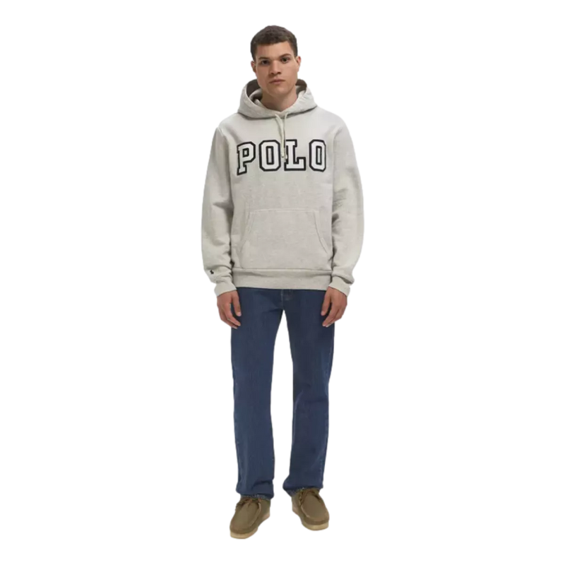 POLO RALPH LAUREN Polo Ralph Lauren Long Sleeve Hoodie Grijs Melee - Match Laren
