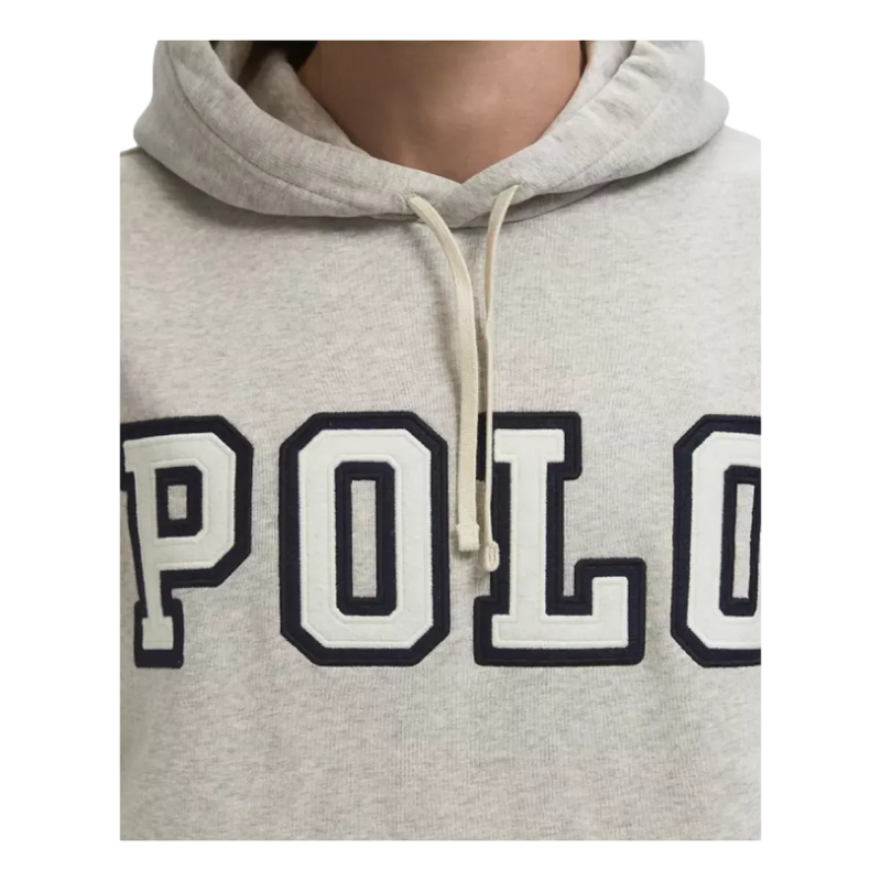 POLO RALPH LAUREN Polo Ralph Lauren Long Sleeve Hoodie Grijs Melee - Match Laren