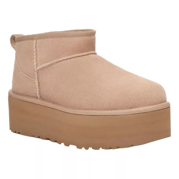 UGG Ugg Classic Ultra Mini Platform-Laars Zand - Match Laren