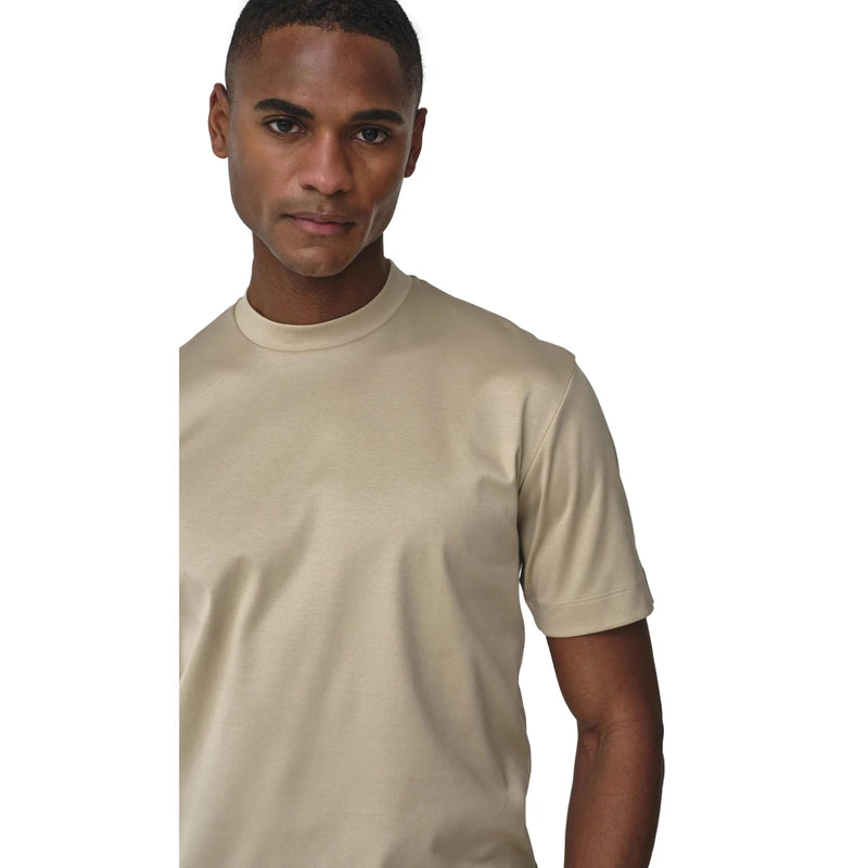 VALENZA Valenza Supima T-shirt Taupe - Match Laren