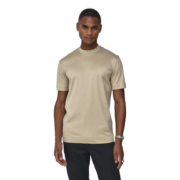 VALENZA Valenza Supima T-shirt Taupe - Match Laren