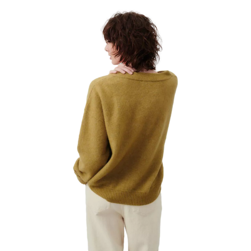 AMERICAN VINTAGE American Vintage Trui Vitow Beige - Sisera