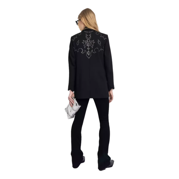 ZADIG & VOLTAIRE Zadig & Voltaire Viva Blazer Zwart - Match Laren