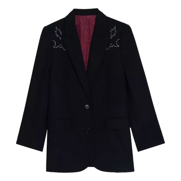ZADIG & VOLTAIRE Zadig & Voltaire Viva Blazer Zwart - Match Laren