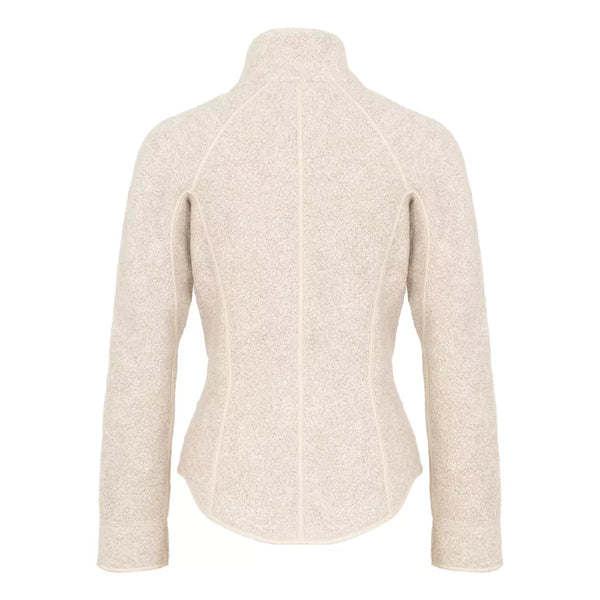 FRAUENSCHUH Frauenschuh Wera Cashmere Teddy Fleece Jacket Ecru - Match Laren