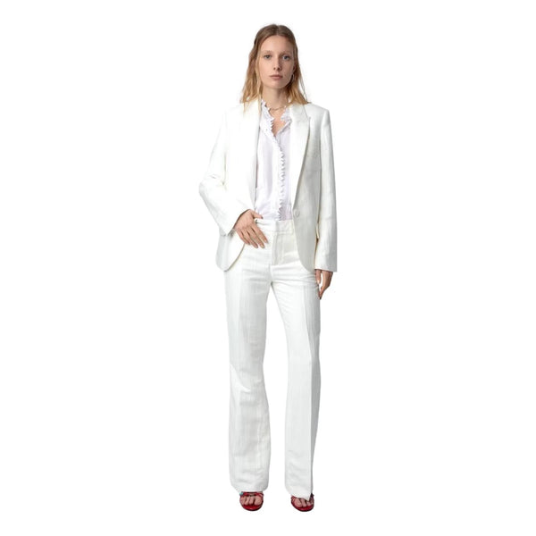 ZADIG & VOLTAIRE Zadig Et Voltaire Vow Blazer Wit - Match Laren