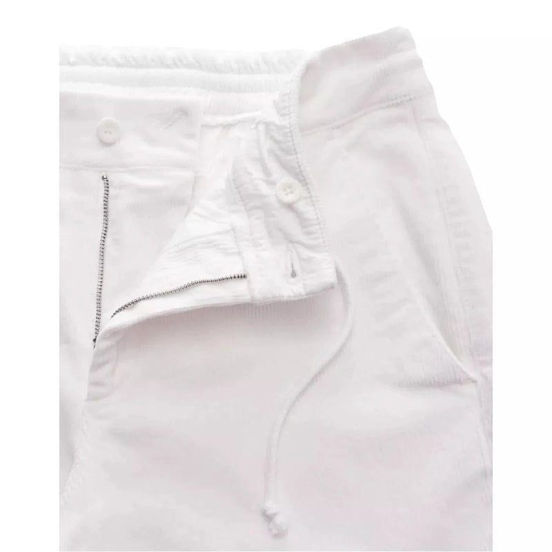 A TRIP IN A BAG M BROEK A trip in a bag Corduroy joggerbroek 'Smart Cord Cargo' wit