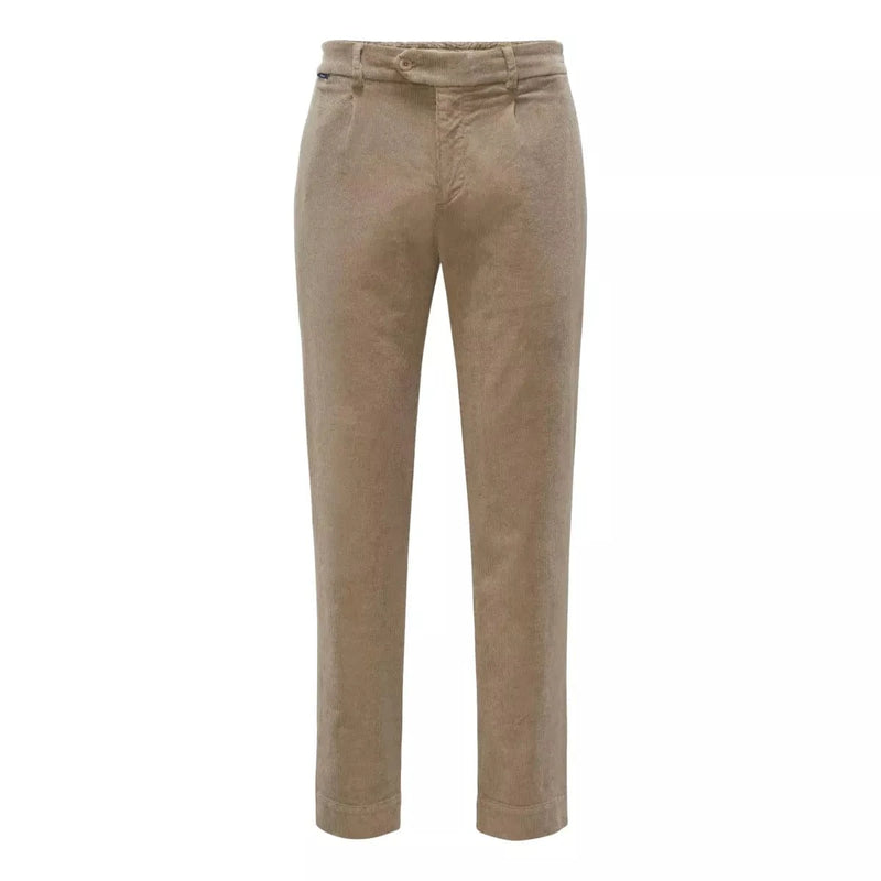 A TRIP IN A BAG M BROEK A trip in a bag Corduroy joggerbroek 'Smart Pants Cord' taupe - Match Laren
