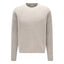 A TRIP IN A BAG M TRUI M / ECRU A Trip In The Bag ''Grainy Crew'' Trui Zandkleur - Match Laren