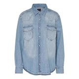 AG JEANS M BLOUSE L / LICHT DENIM AG Jeans Denim Blouse - Match Laren