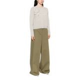 ALLUDE M VEST Allude Floral Vest Crème - Sisera Laren