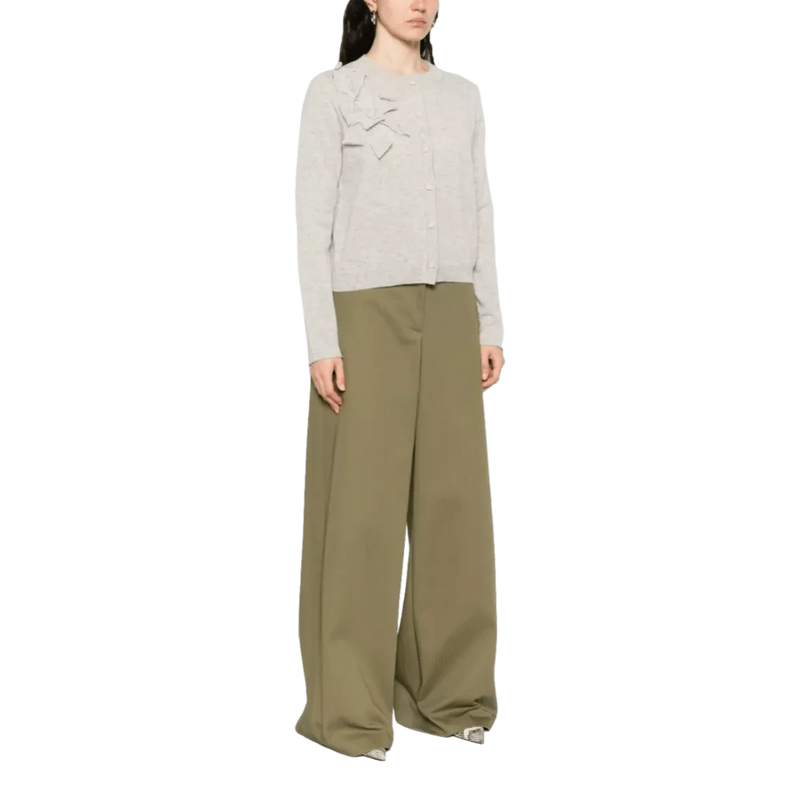 ALLUDE M VEST Allude Floral Vest Crème - Sisera Laren