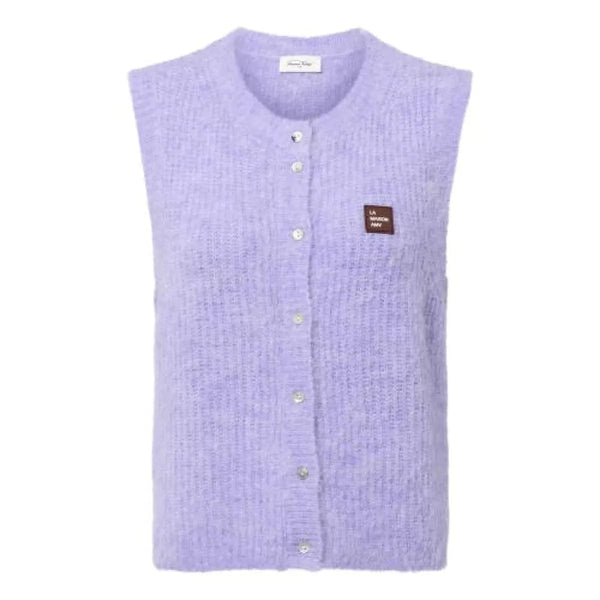 AMERICAN VINTAGE M GILET M / LILA American Vintage Lila Gilet - Sisera Laren