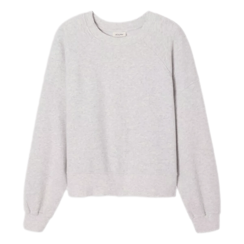 AMERICAN VINTAGE M SWEATER American Vintage Sweater Atubay Grijs Melee - Sisera