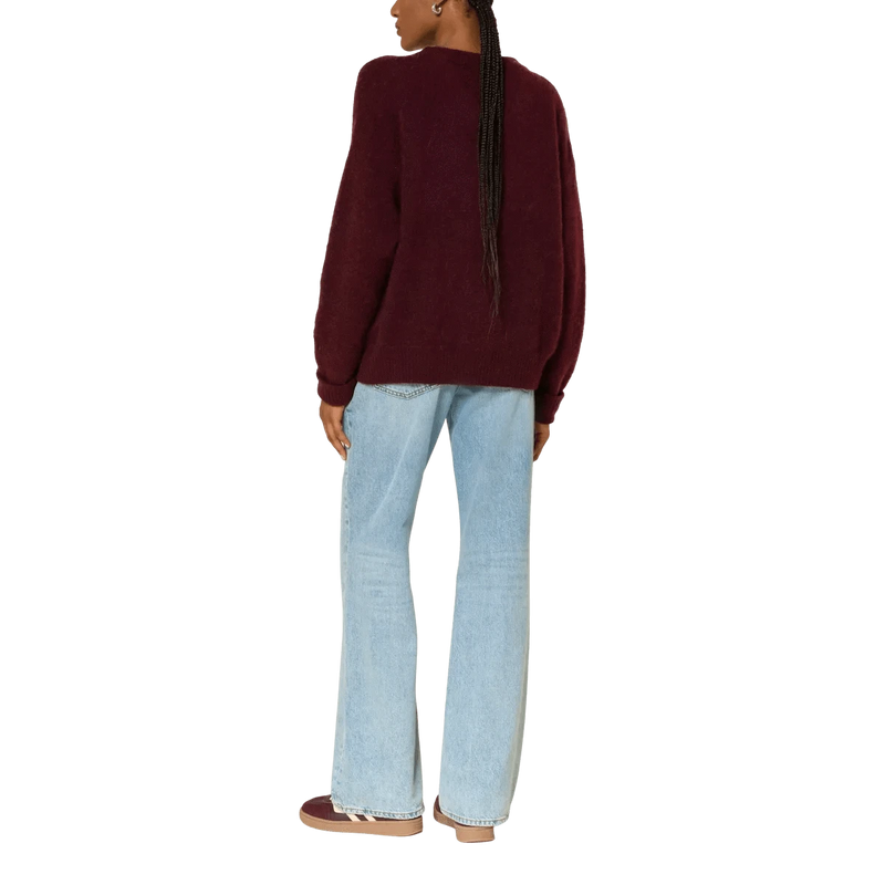 AMERICAN VINTAGE M TRUI American Vintage Grenat Bordeaux Trui