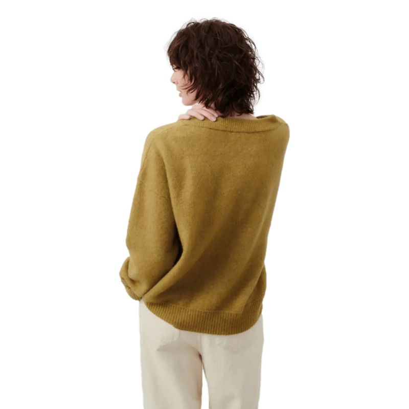 AMERICAN VINTAGE M TRUI American Vintage Trui Vitow Beige - Sisera