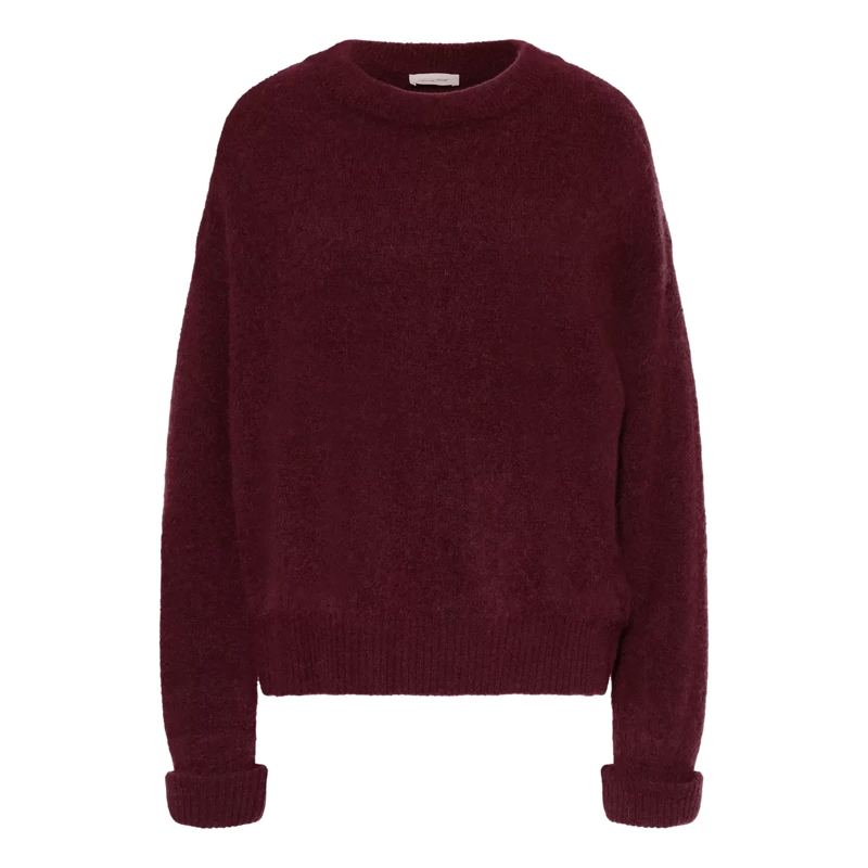 AMERICAN VINTAGE M TRUI M/L / BORDEAUX American Vintage Grenat Bordeaux Trui