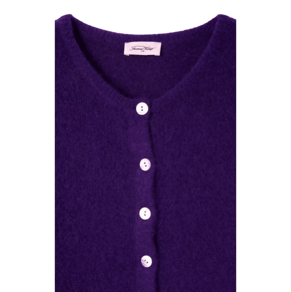 AMERICAN VINTAGE M VEST American Vintage Vest Vitow Paars - Sisera