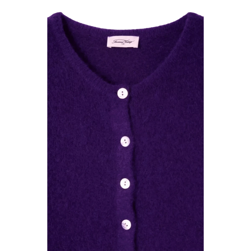 AMERICAN VINTAGE M VEST American Vintage Vest Vitow Paars - Sisera