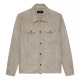 ARMA OUTDOOR SHIRT 50 / GRIJS DEX Suede Western Shirt grijs - Match Laren